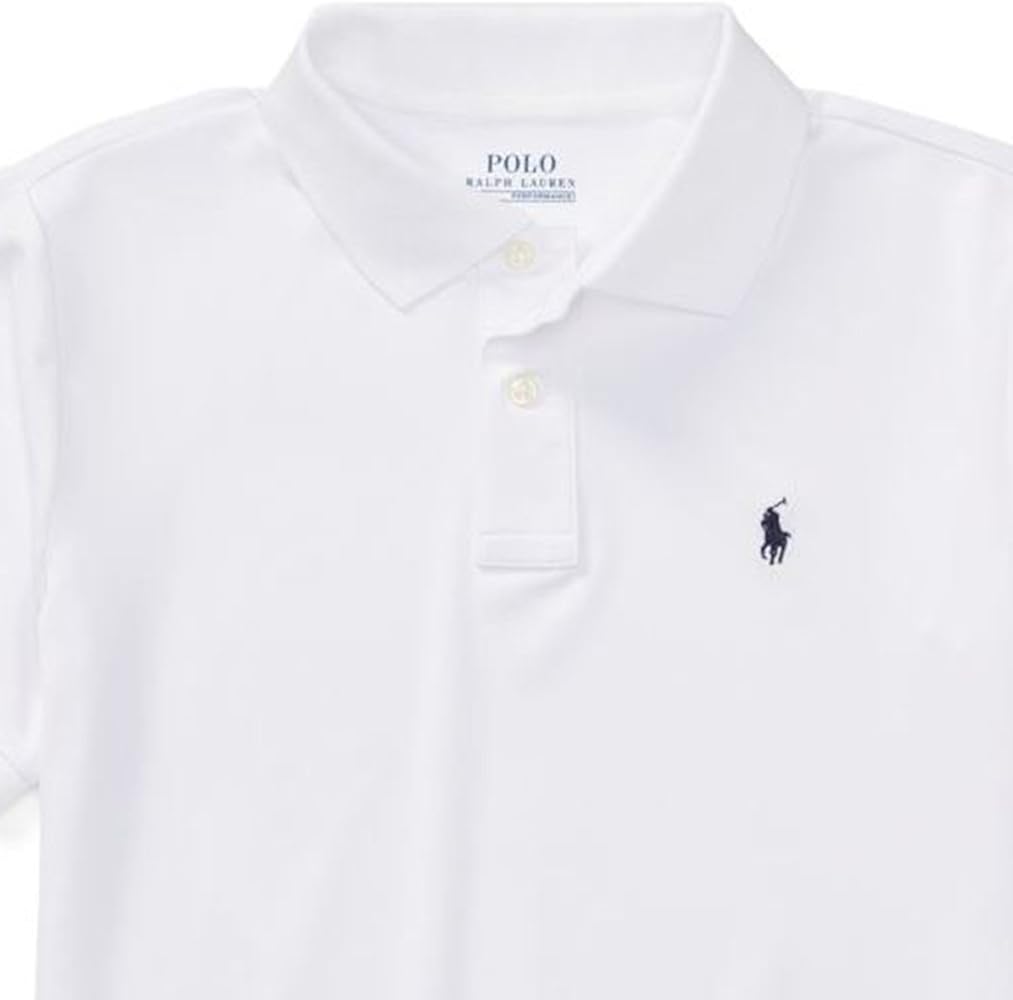 POLO RALPH LAUREN 半袖ポロシャツ ホワイト POLO RALPH LAUREN Ralph Lauren ラルフローレン ボーイズ 半袖